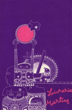 Desenho da autoria de Augusto Mota, de fim dos anos 60, para uma das muito conhecidas capas da Livraria Martins, de Leiria